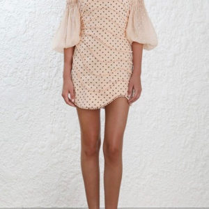 Zimmermann - Painted Heart Contour Mini Dress