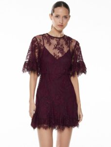 knee length dresses for ladies Talulah Cosmos Midi Dress – the style squad main image 1
