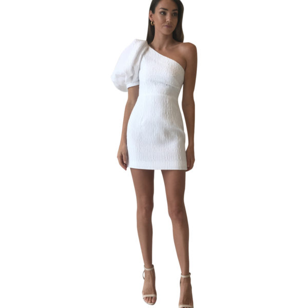 francine asym mini dress