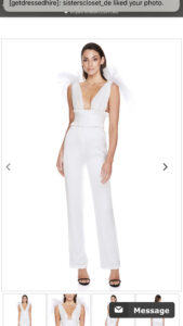 Eliya The Label - Romee Pantsuit - White | All The Dresses
