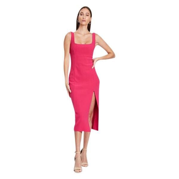 bec and bridge hibiscus midi