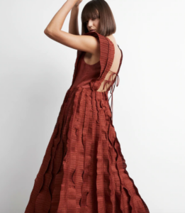 Aje - Hybrid Midi Dress - Burgundy | All The Dresses