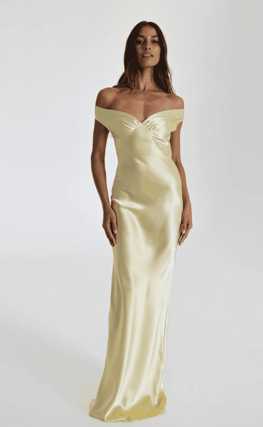 Natalie Rolt Bridget Gown - Lemon - Image 3