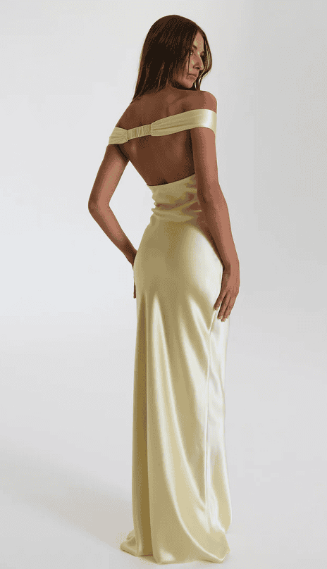 Natalie Rolt Bridget Gown - Lemon - Image 2