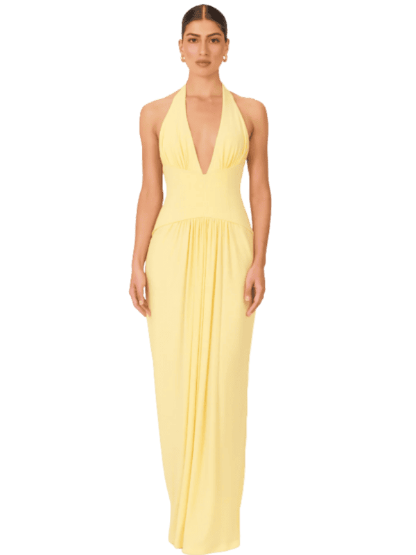 Jefre Sei Landon Dress - Yellow