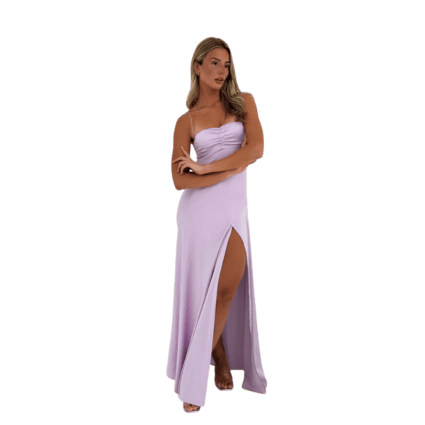 hntr the label purple dress Gaia Gown Lilac Formal Gown Australia