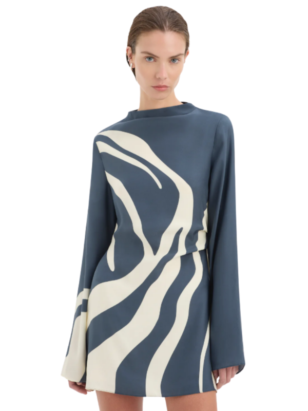 SIR. Lilou Long Sleeve Mini Dress