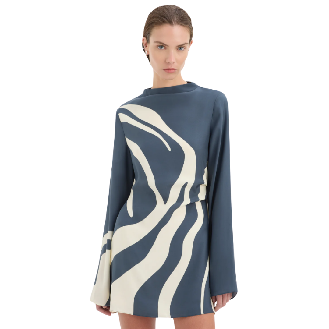 SIR. Lilou Long Sleeve Mini Dress